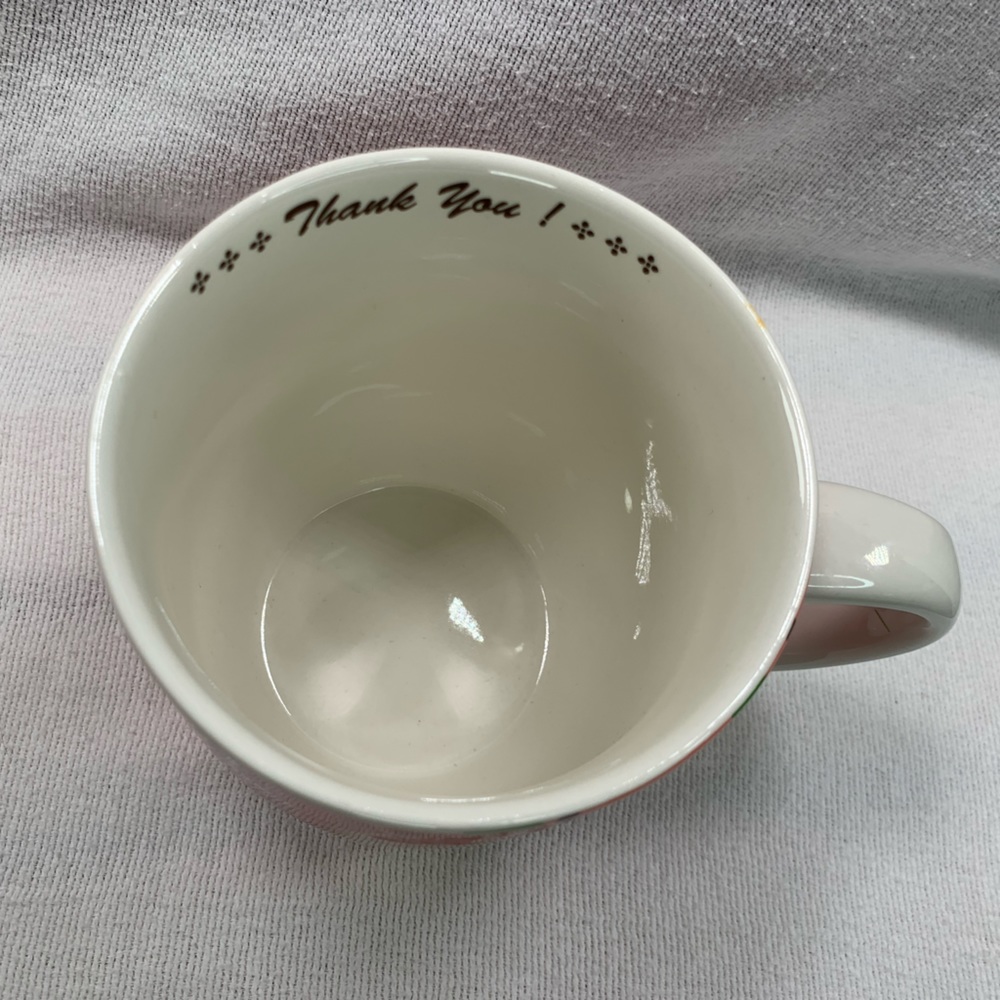Teacher Mug Thank You Modern Expressions Dishwasher & Microwave Safe Large - Picture 2 of 4